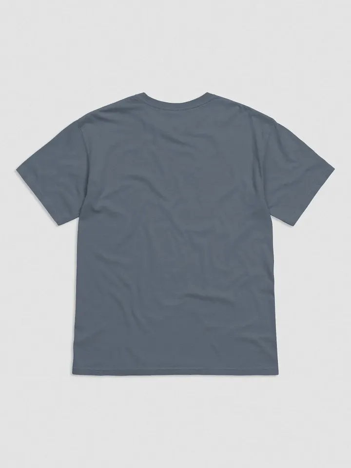 EXCLAIMING MENTALLY (L.C., white) embroidered garment dyed tee product image (10)