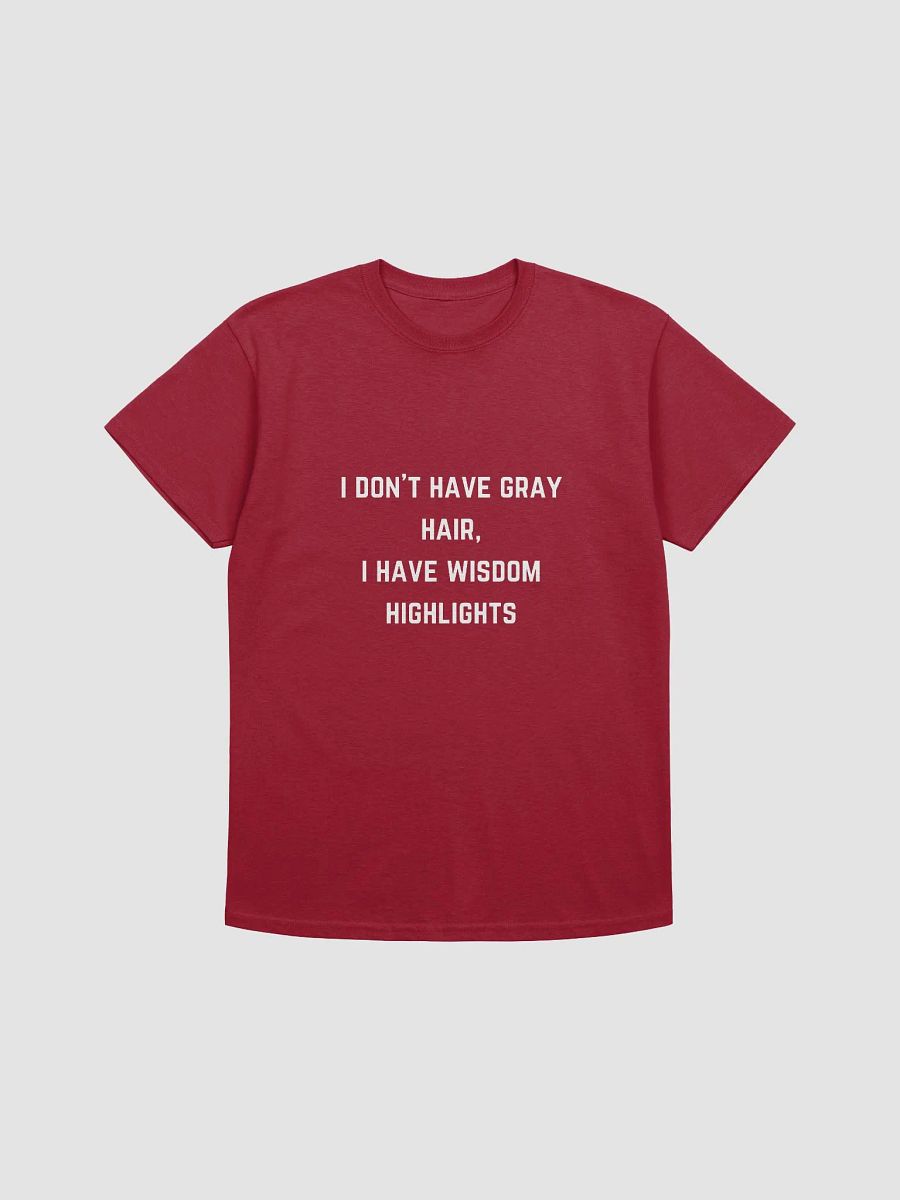 Teacher Quote Tshirt - I don't have gray hair, I have wisdom highlights product image (6)