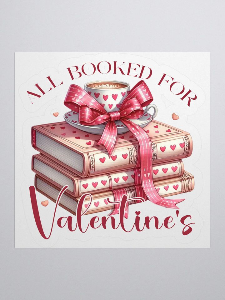 Valentine Booked Sticker product image (5)