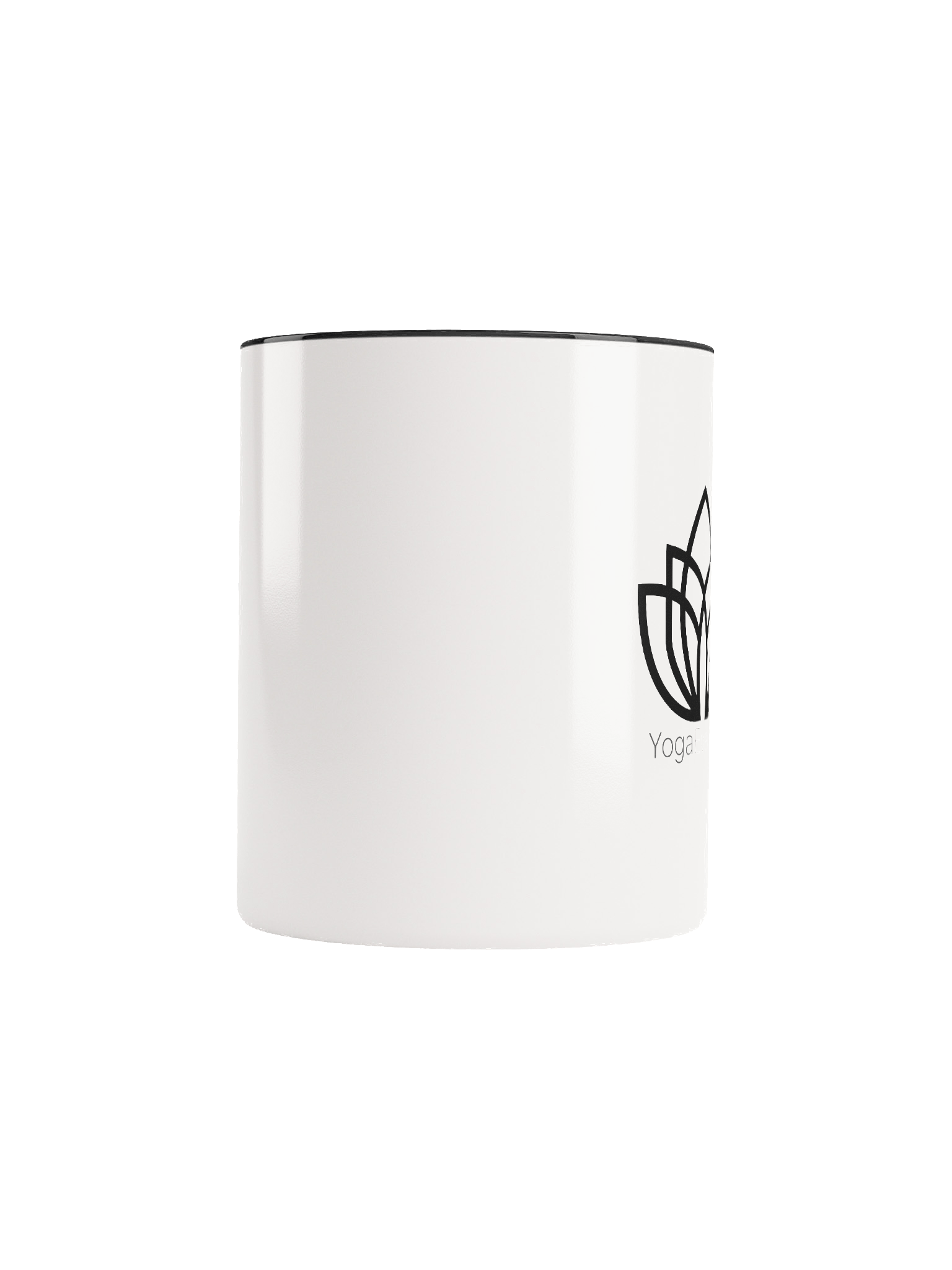 YogaEveryday Lotus Bloom Mug B & W – Sip Calm, Breathe Peace product image (5)