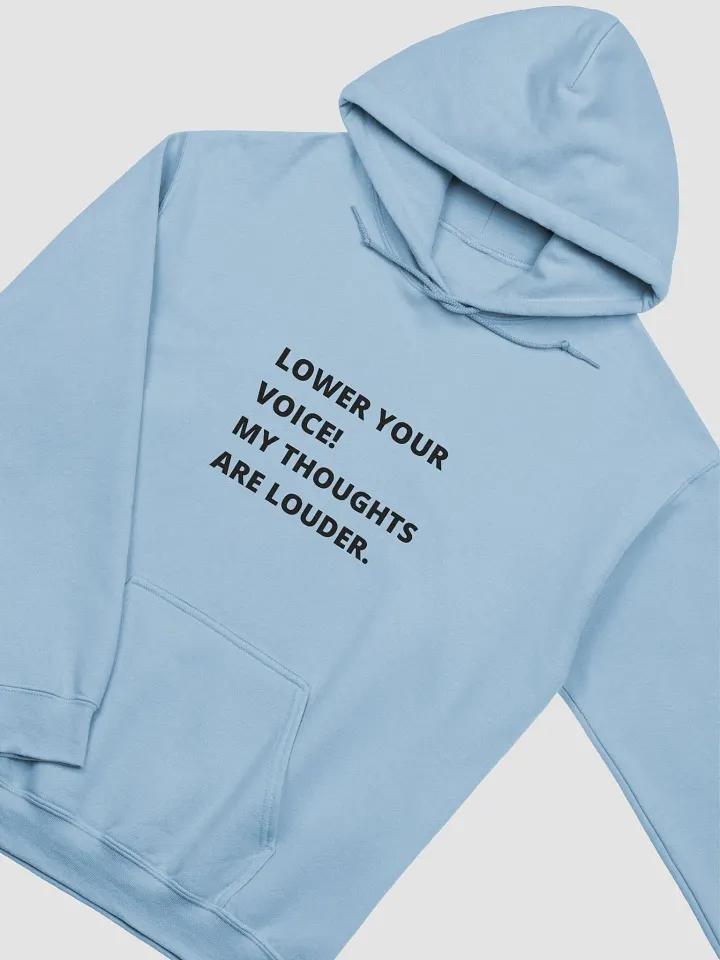 Loud Thoughts Classic Hoodie product image (2)