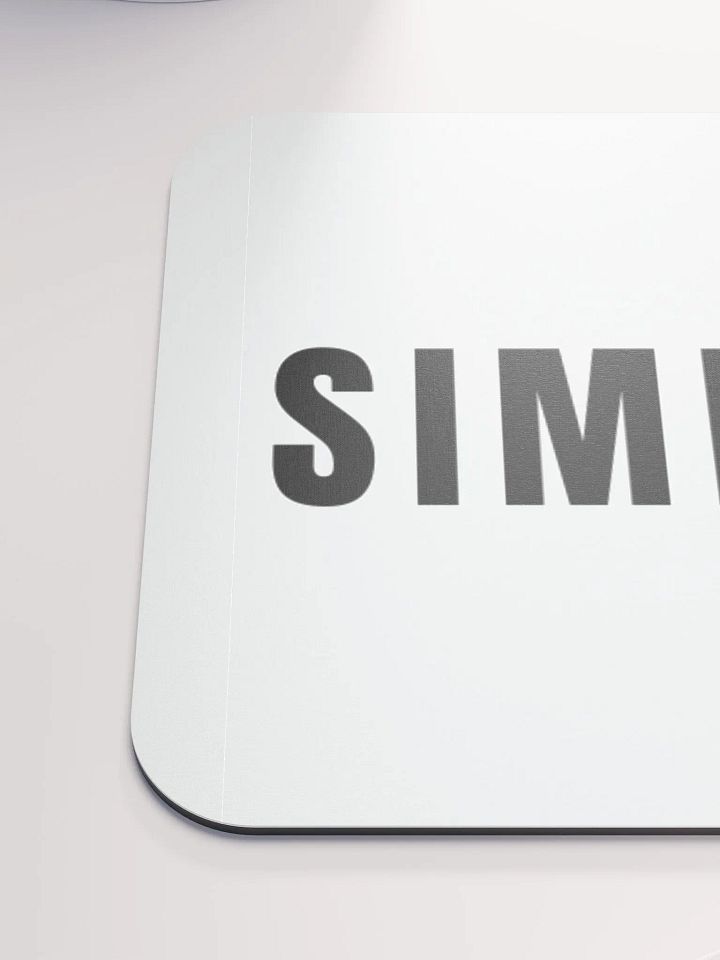 Bold & Simple Mouse Pad product image (1)