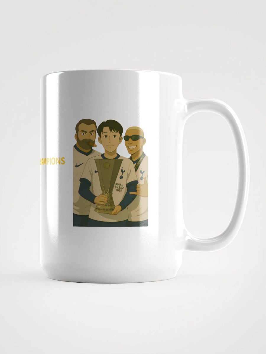 Glossy Mug - Son Heung Min, Ange Postecoglu and Richarlison - Tottenham Hotspur - (Various Colours) product image (1)