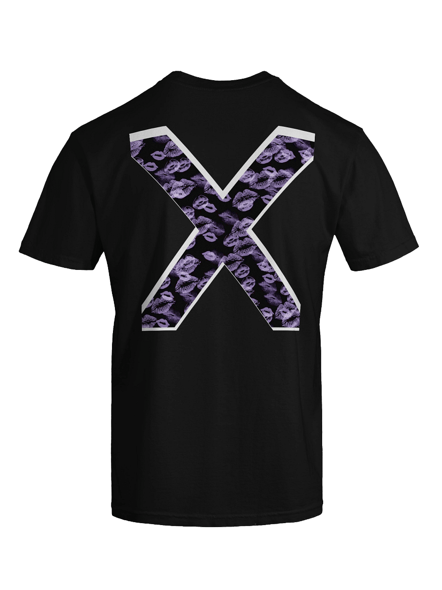 Black X Light Blue Lipstick Kisses | Shirt product image (4)