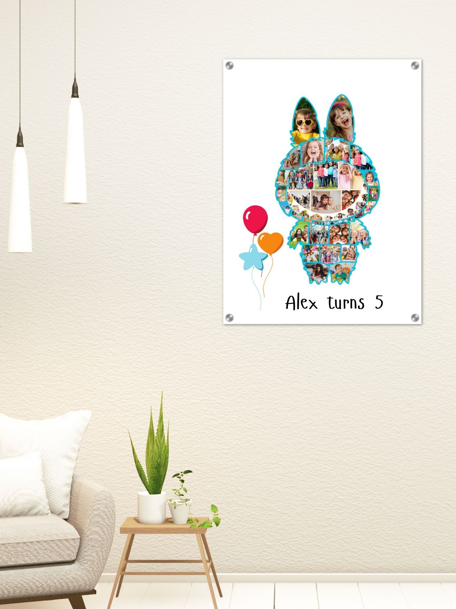 Labubu Photo Collage Canva Template product image (8)