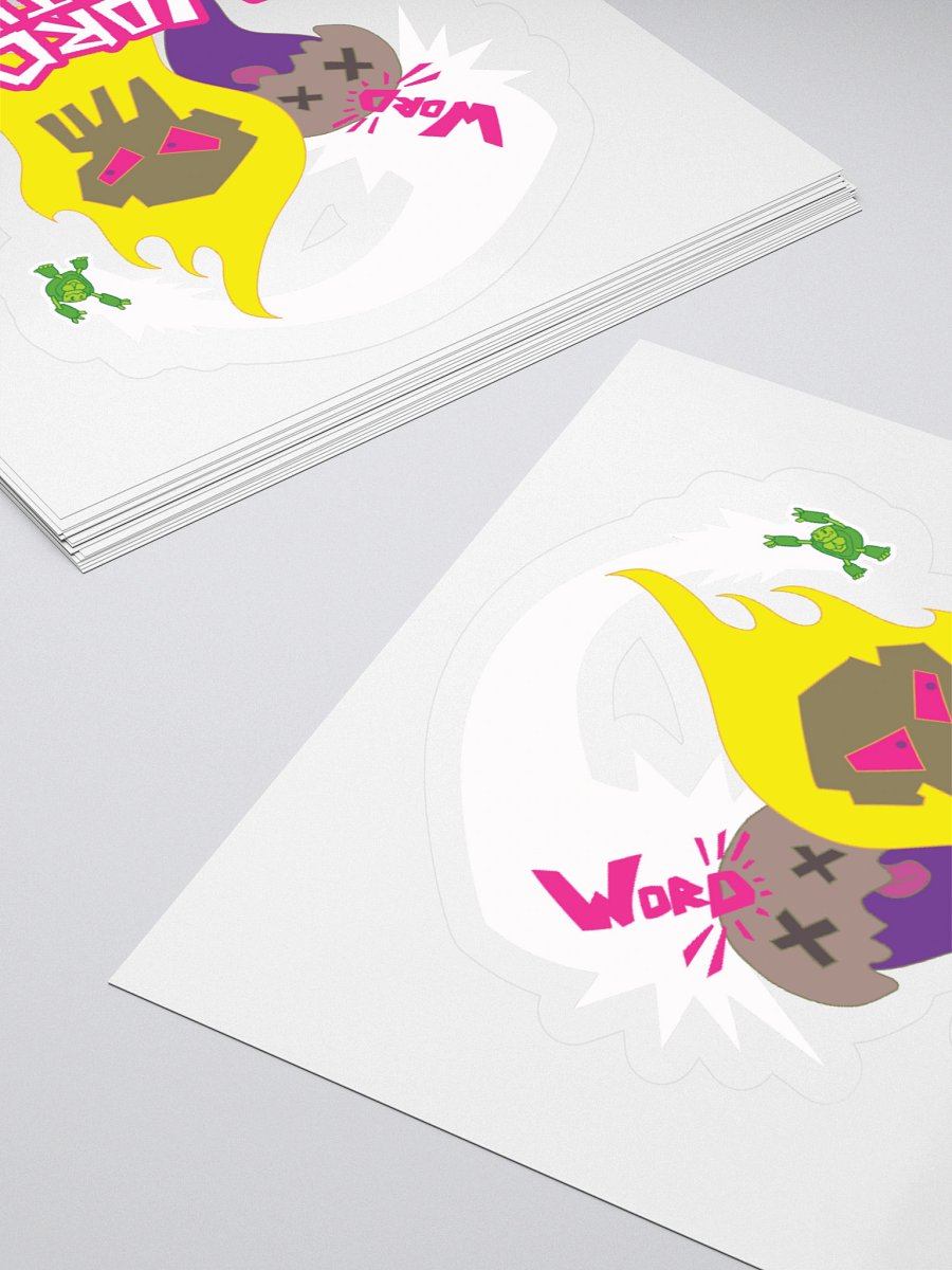 Who Did That? Word Turtle Island Sticker product image (10)