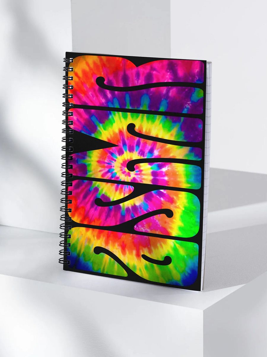 ASMR Tie Dye Notebook product image (3)