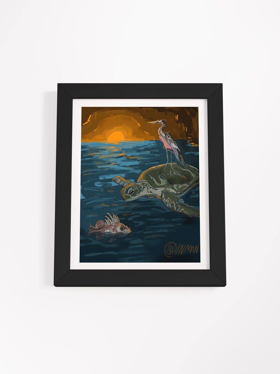 Sunset Serenity Framed Poster product image (3)