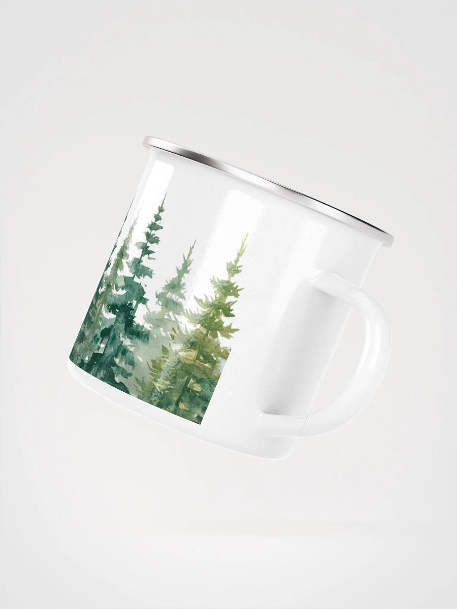 Watercolor Pine Trees Sunset Mug 12oz product image (3)