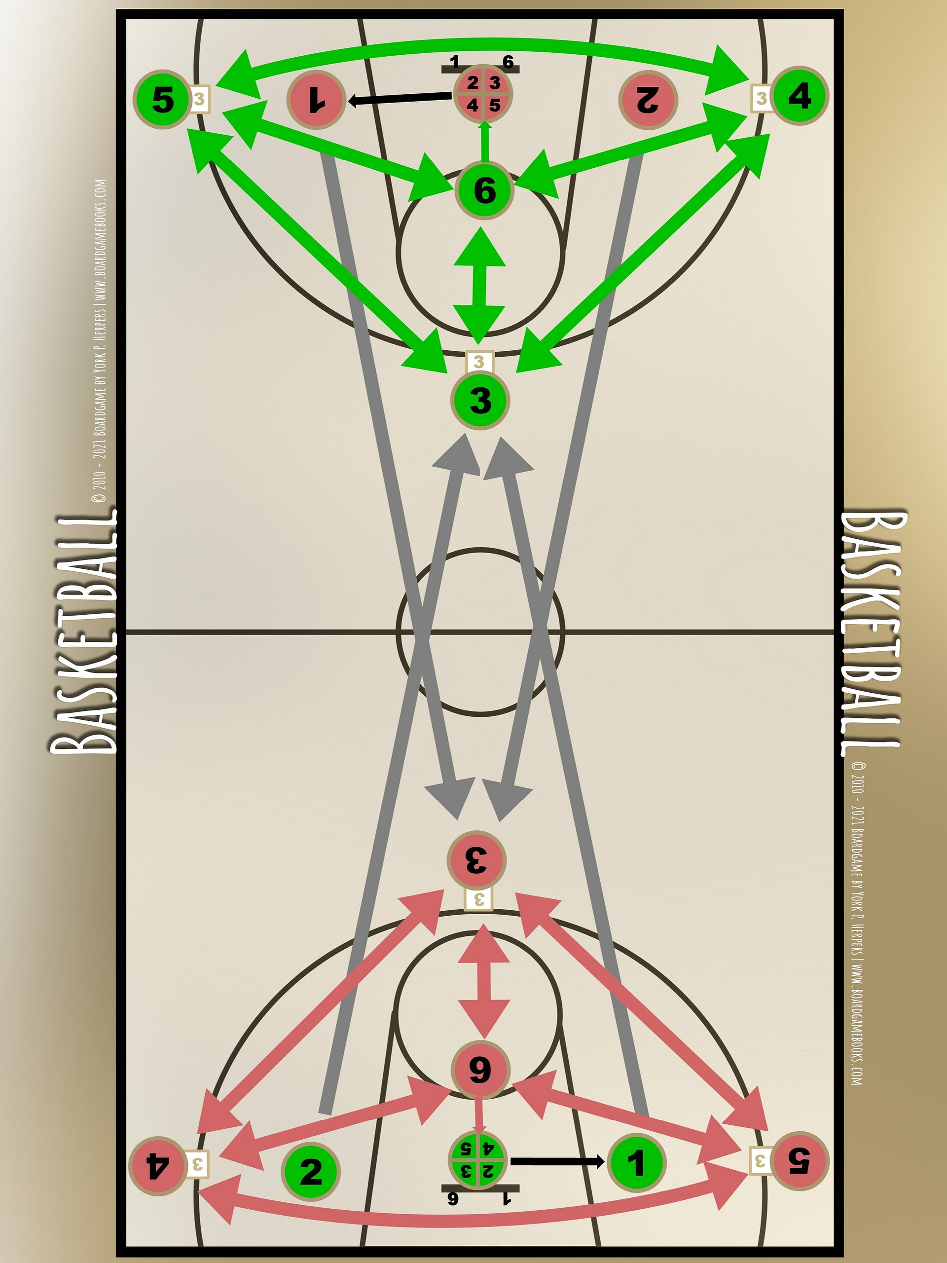 Basketball | Jeu de Société | Pallacanestro | Gioco da Tavolo product image (2)
