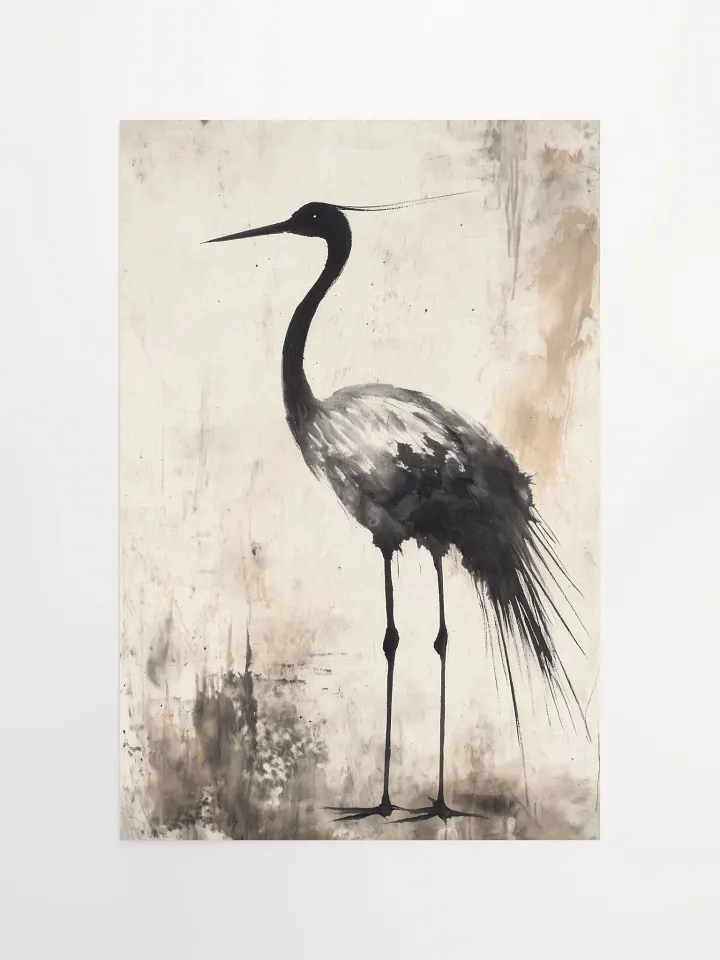 Sun's Origin: Crane III Art Print product image (1)