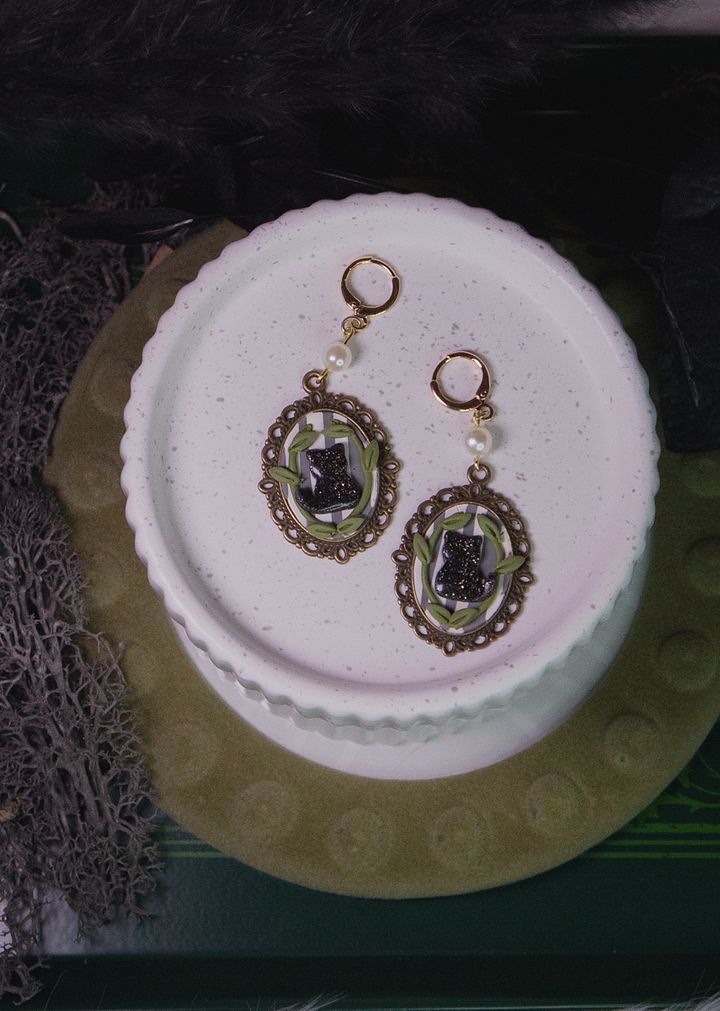 Cat Pendant Dangles product image (1)