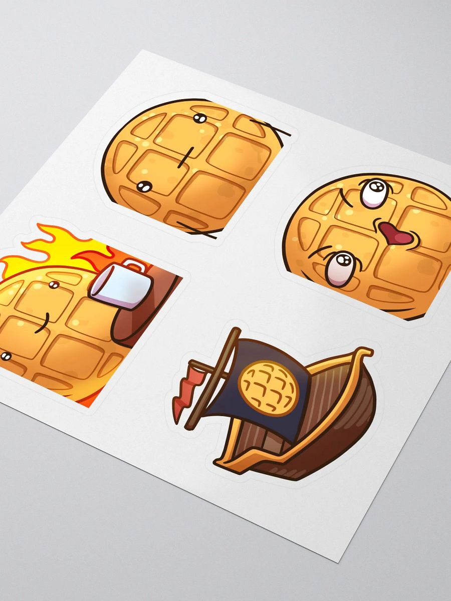 WaffleSmacker Emote Stickers Pack 3 product image (3)