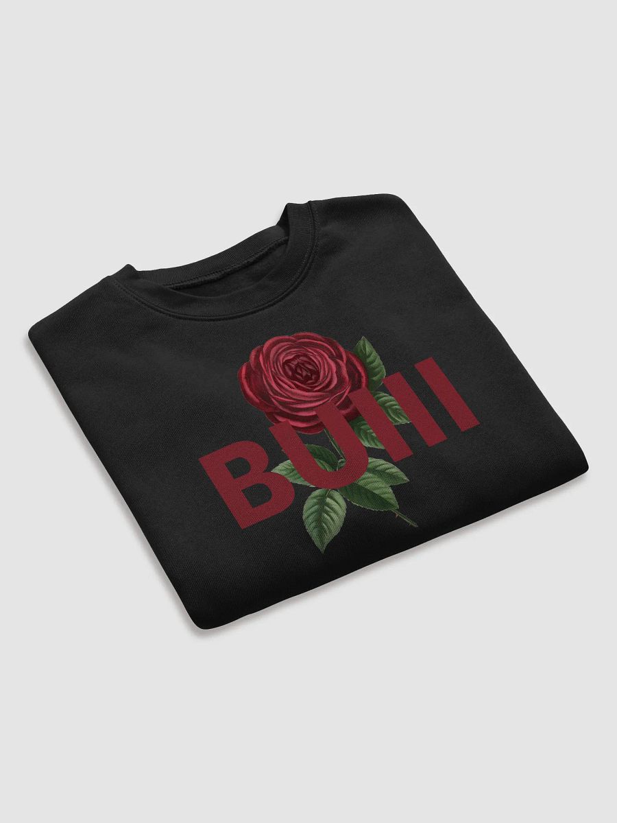 BUIII Logo Rose Women's Fleece Crop Sweatshirt product image (4)