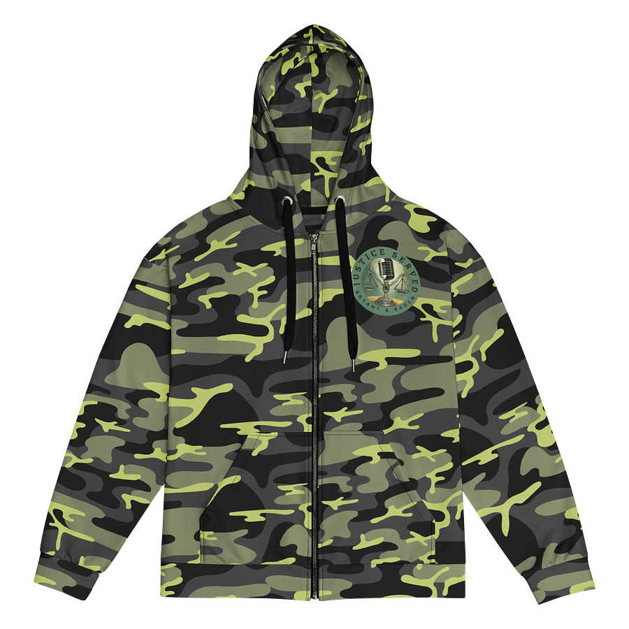 Justice Served Zip Hoodie - Unisex product image (1)