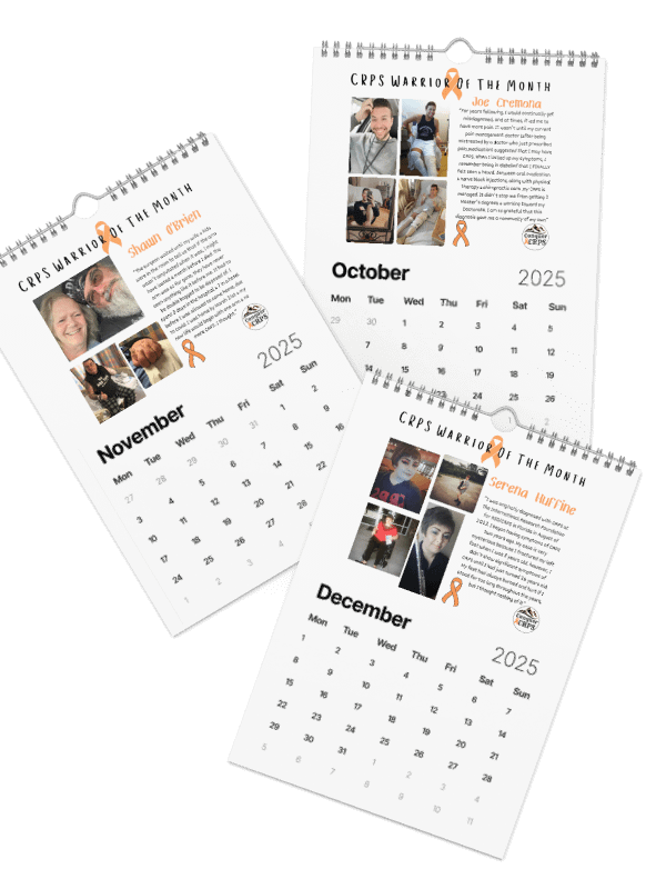 CRPS Warrior of the Month Calendar 2025 product image (5)