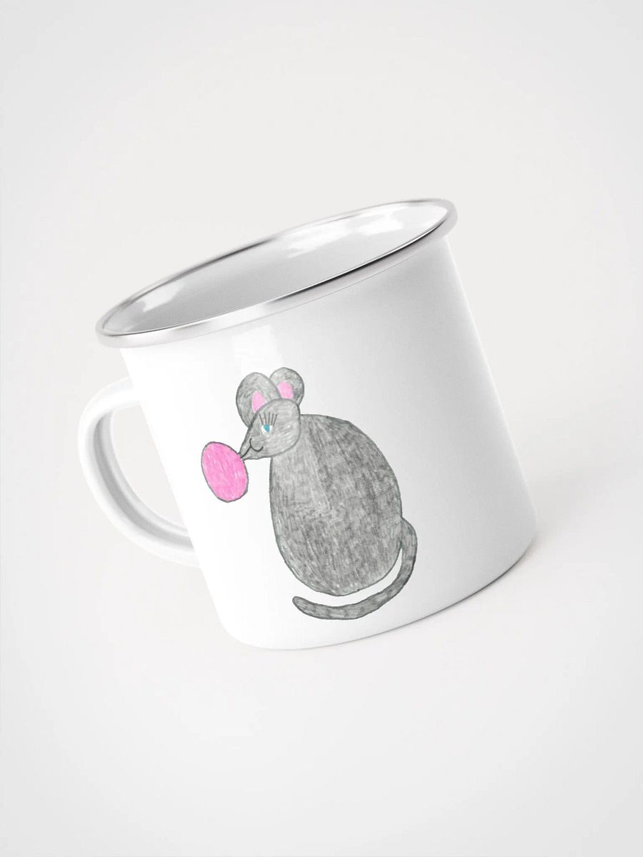 Bubblegum mouse enamel mug product image (1)