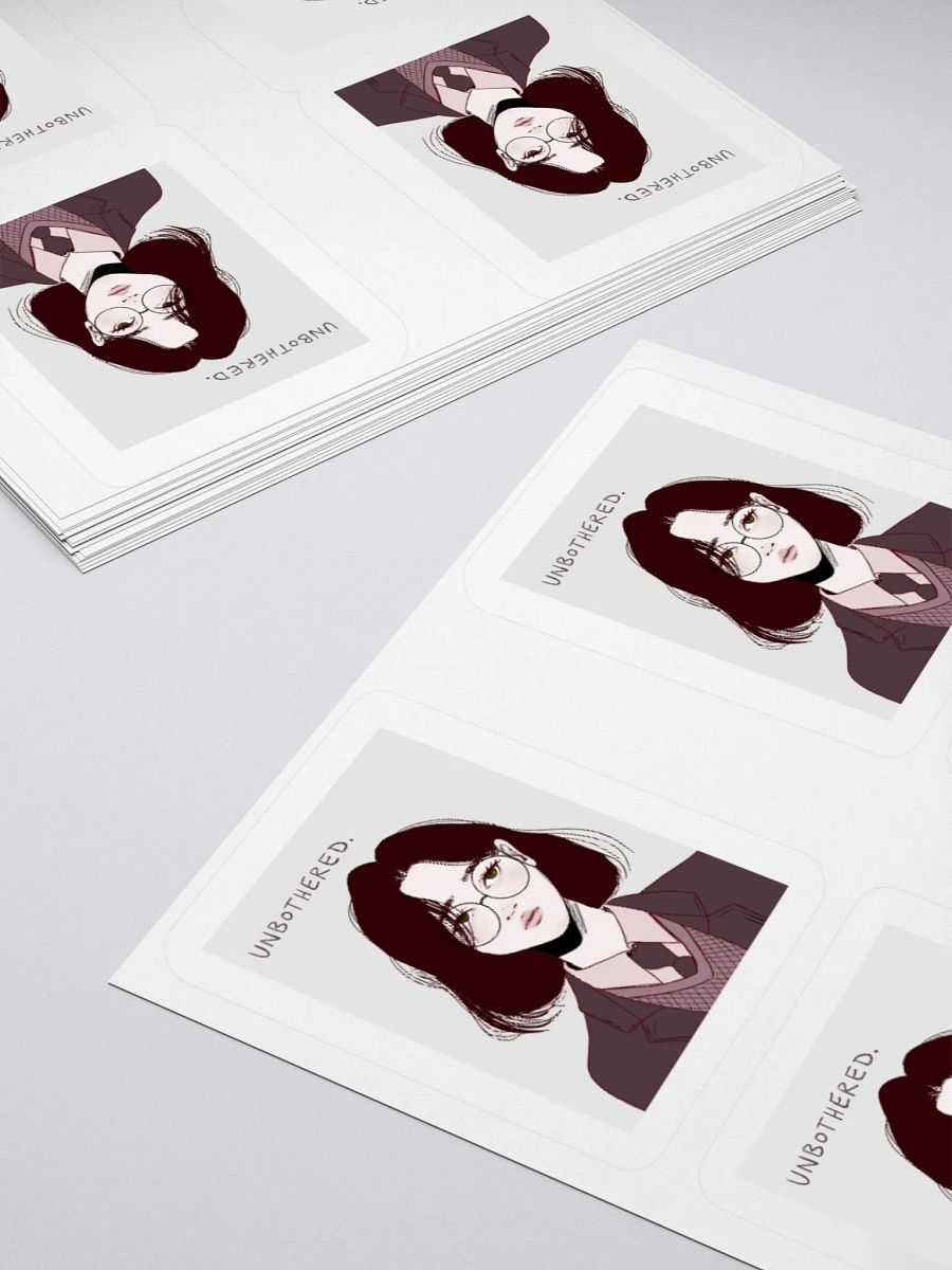 unbothered sticker product image (4)