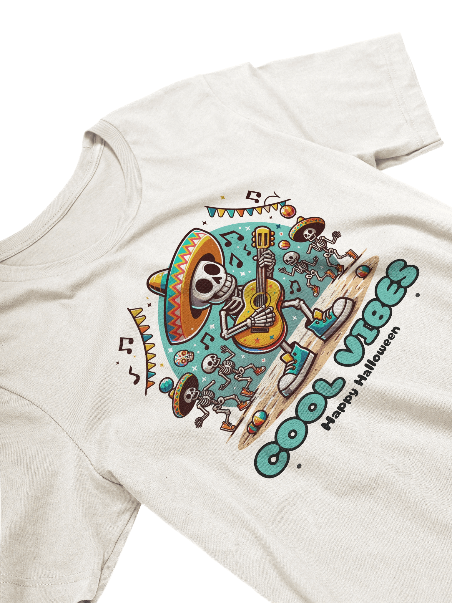 Cool Vibes Happy Halloween Tee Shirt product image (12)