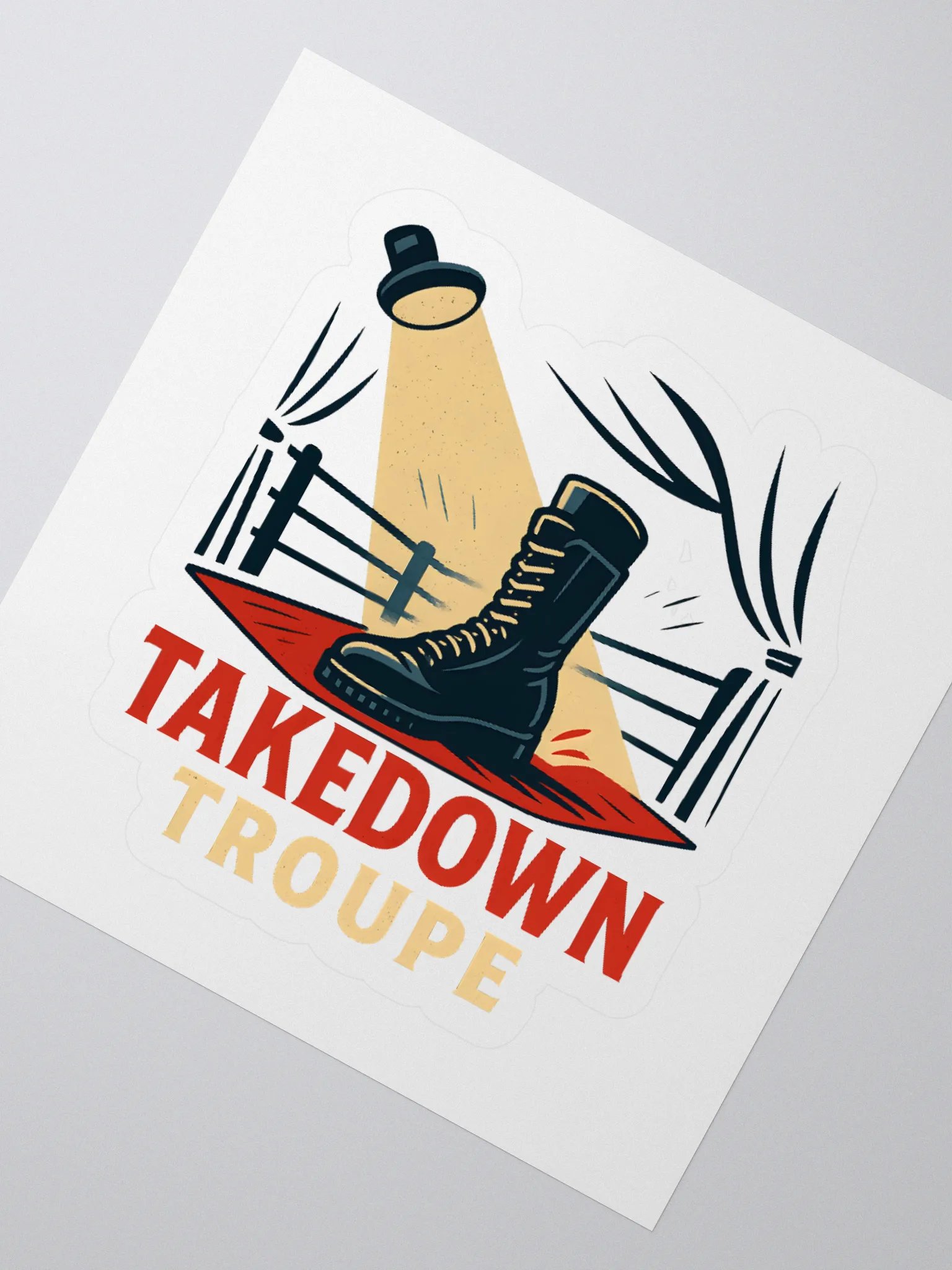 Takedown Troupe: Lights, Locks, and Legacies Sticker product image (5)