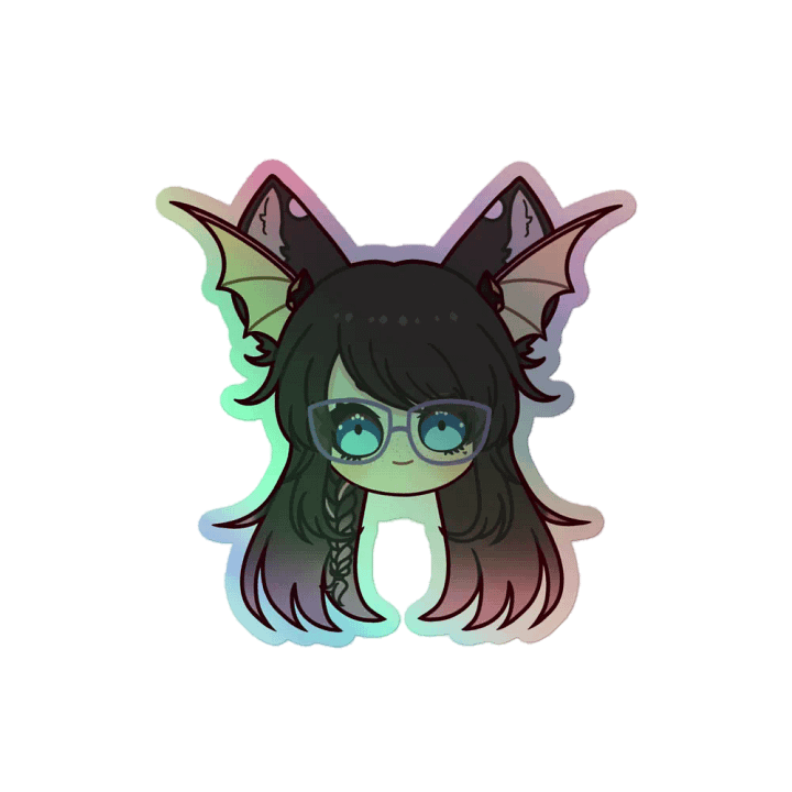 Holo Checky Sticker product image (1)