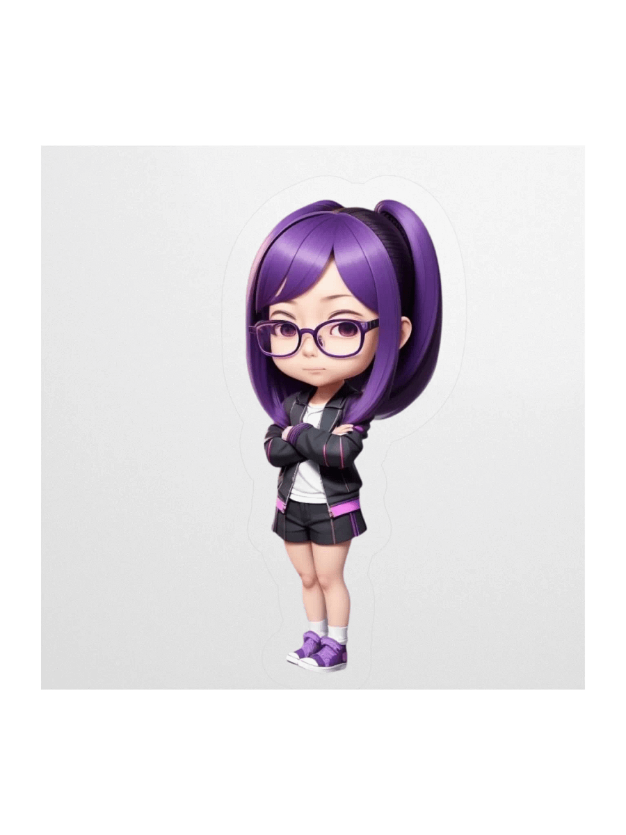 (PURPLE CHIBI) K STICKERS product image (2)