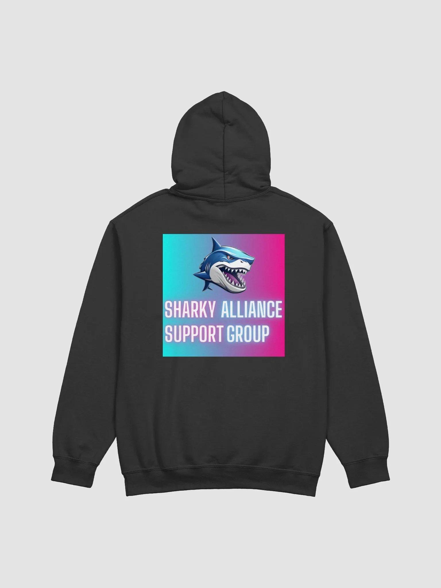 Sharky Alliance Support Group Hoodie (Pink/Blue) product image (36)