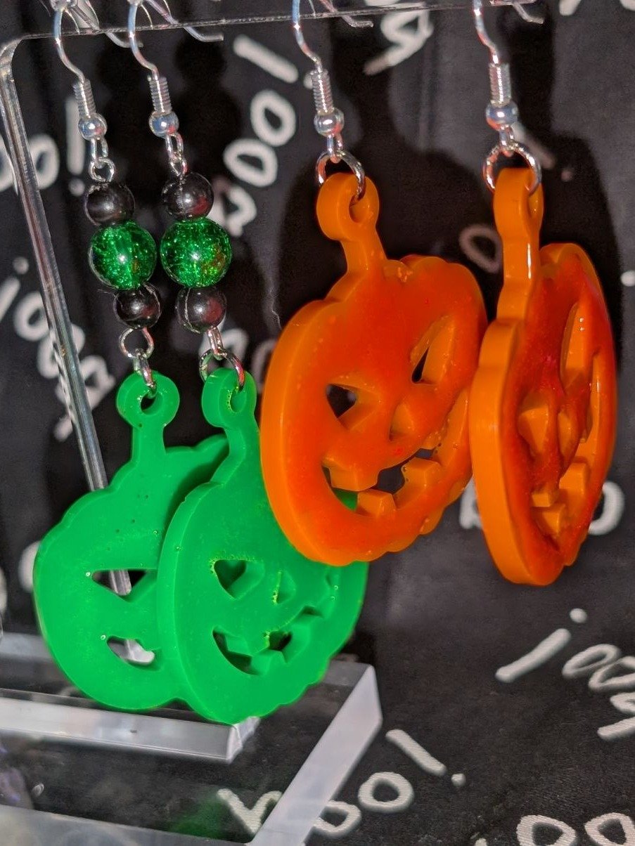 Pumpkin Earrings! product image (3)