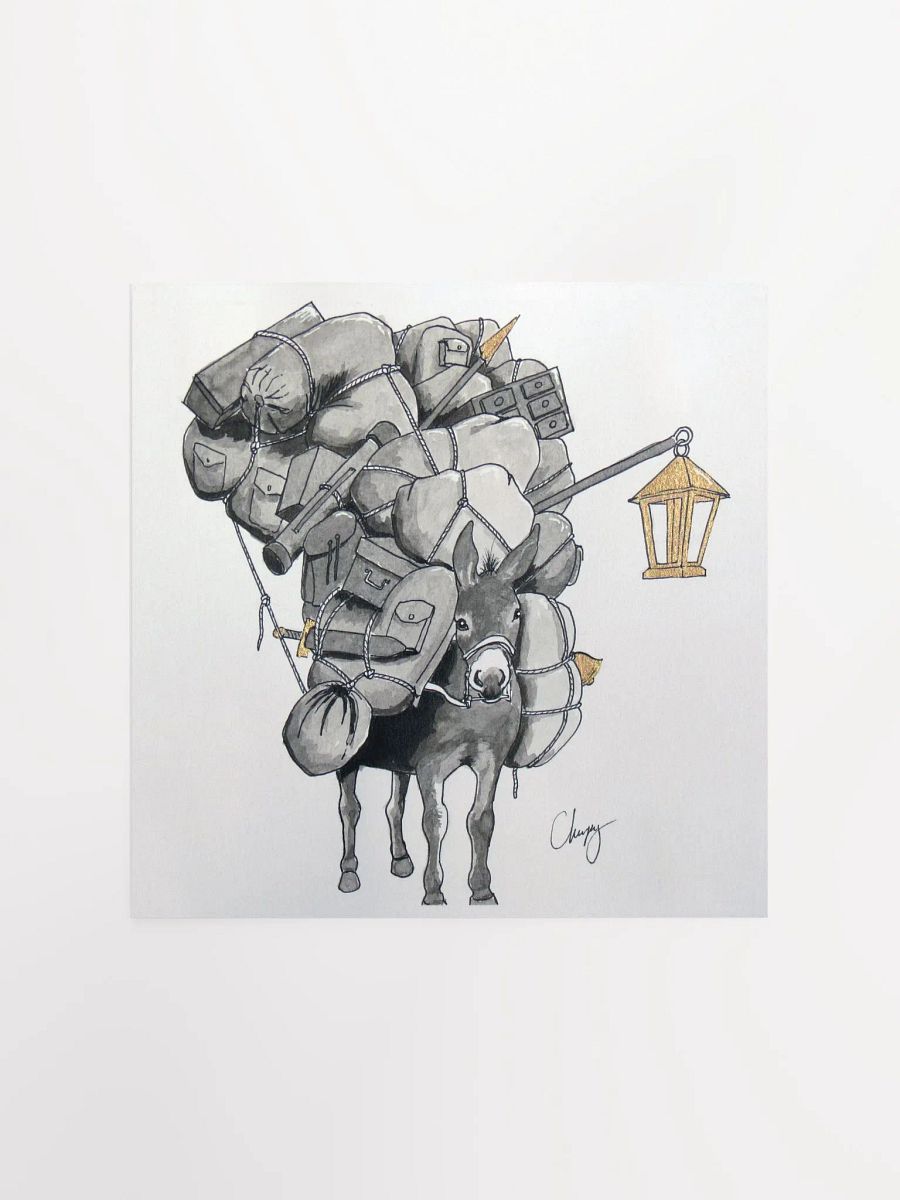 Pack Mule Print product image (1)