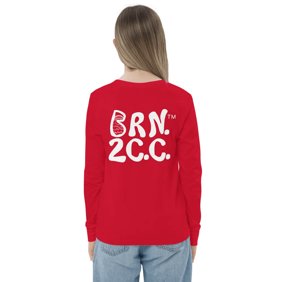 Girls' | BOURNE to Cape Cod™ | Youth Long Sleeve Tee | Coastal Cool for the Next Generation | White Logo product image (31)
