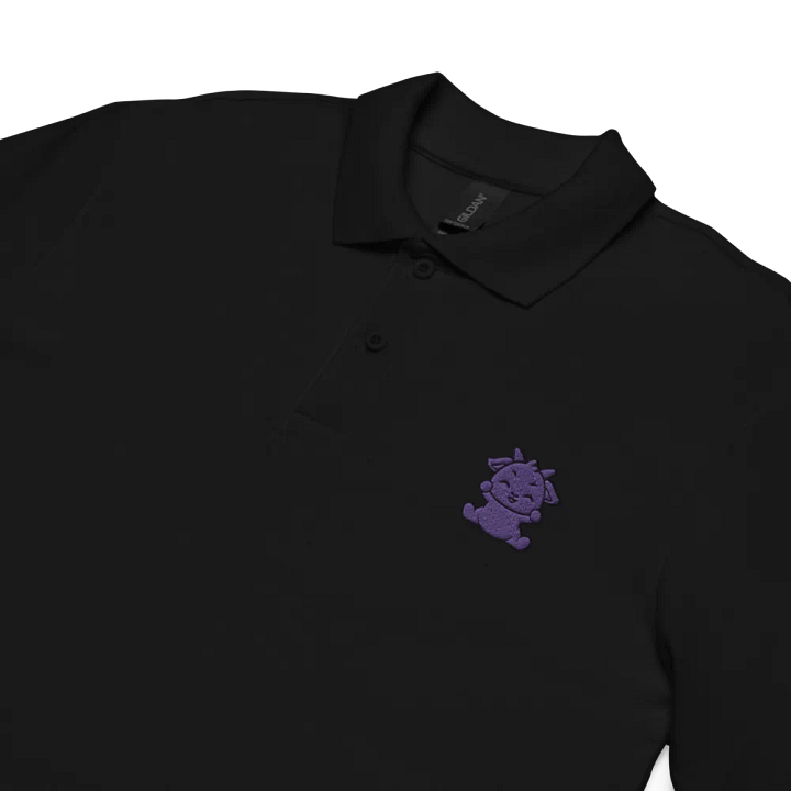 PURPLE LOGO Unisex Polo Shirt product image (2)