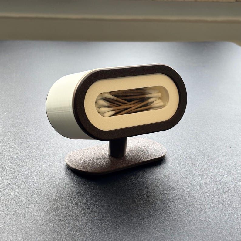 Cotton Swab Holder with Magnetic Lid product image (1)