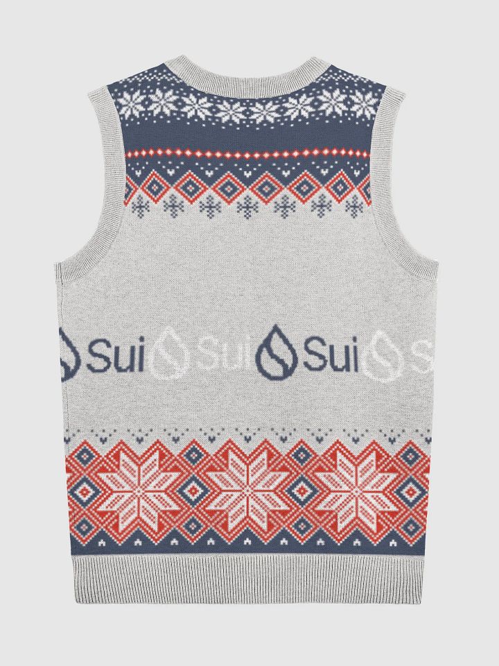 Knitted V-Neck Vest product image (6)