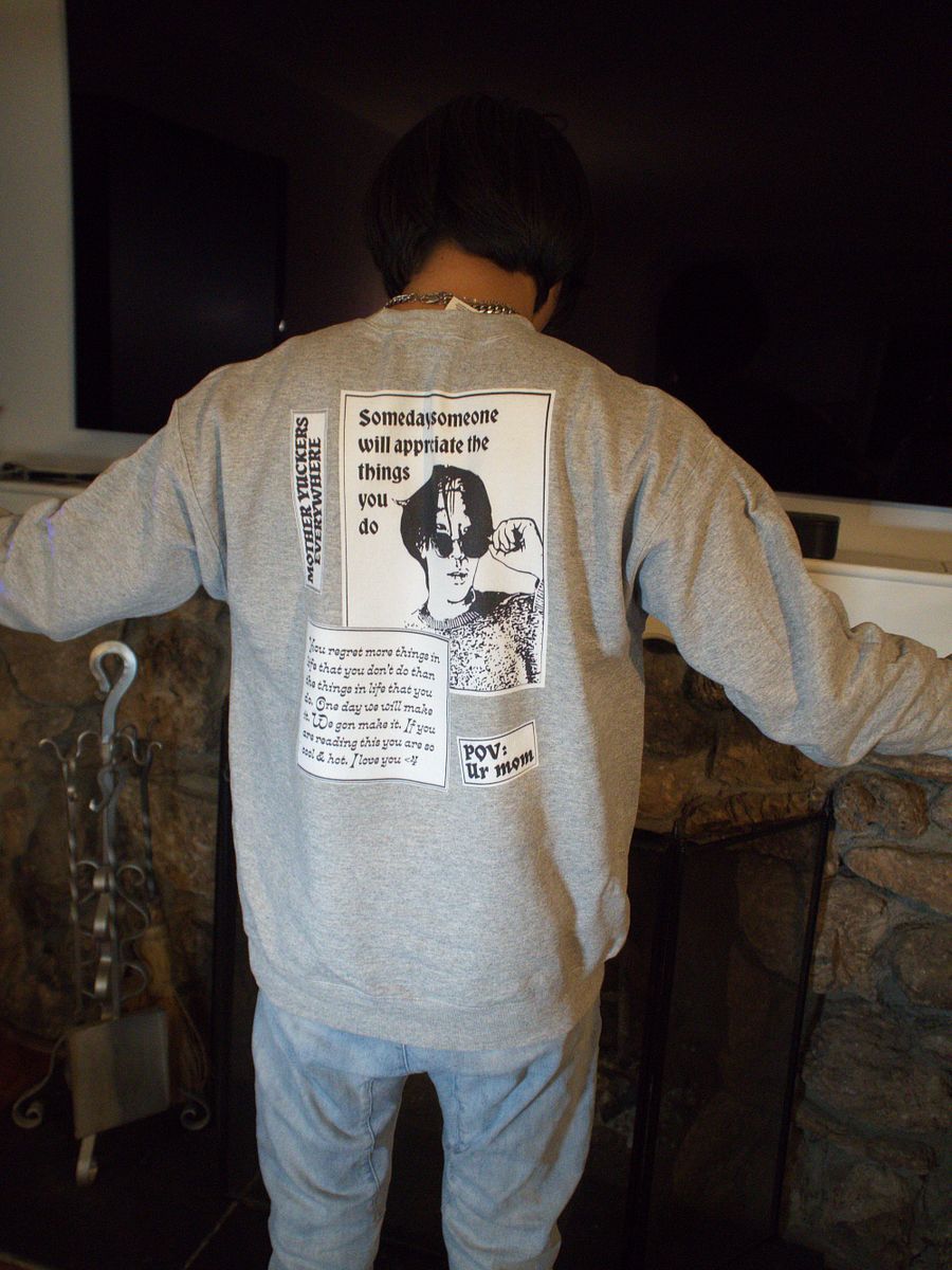Gray Gummy Bear Crewneck product image (4)