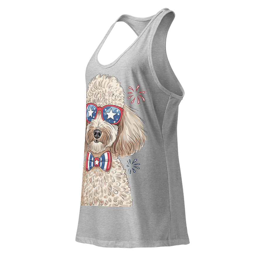 Starry Poodle Racerback Tank product image (7)