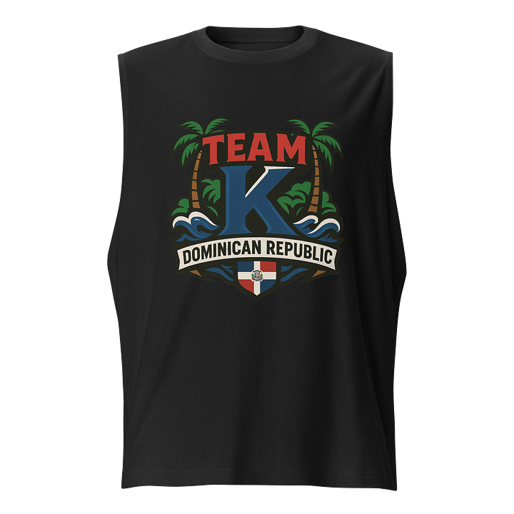 TEAM K Dominican Republic Muscle Shirt product image (1)