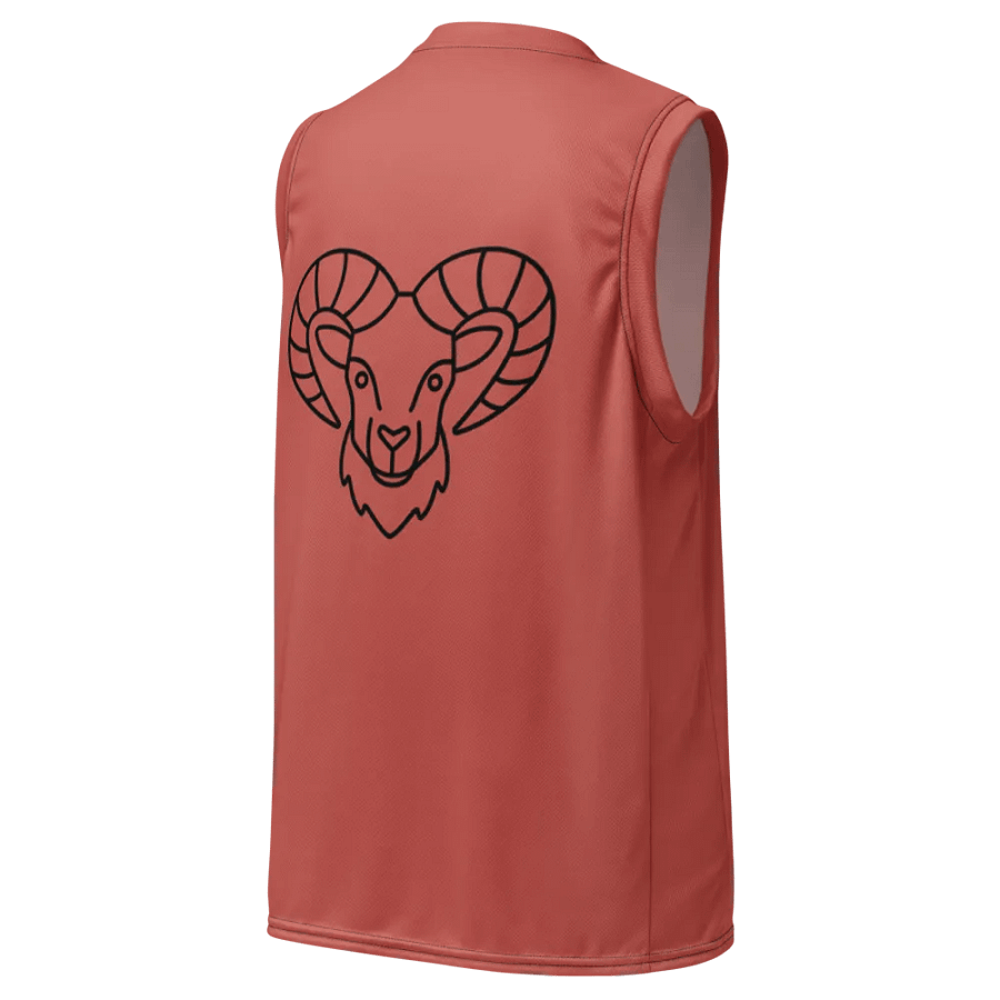 Aries Symbol All-Over Print Basketball Jersey product image (3)