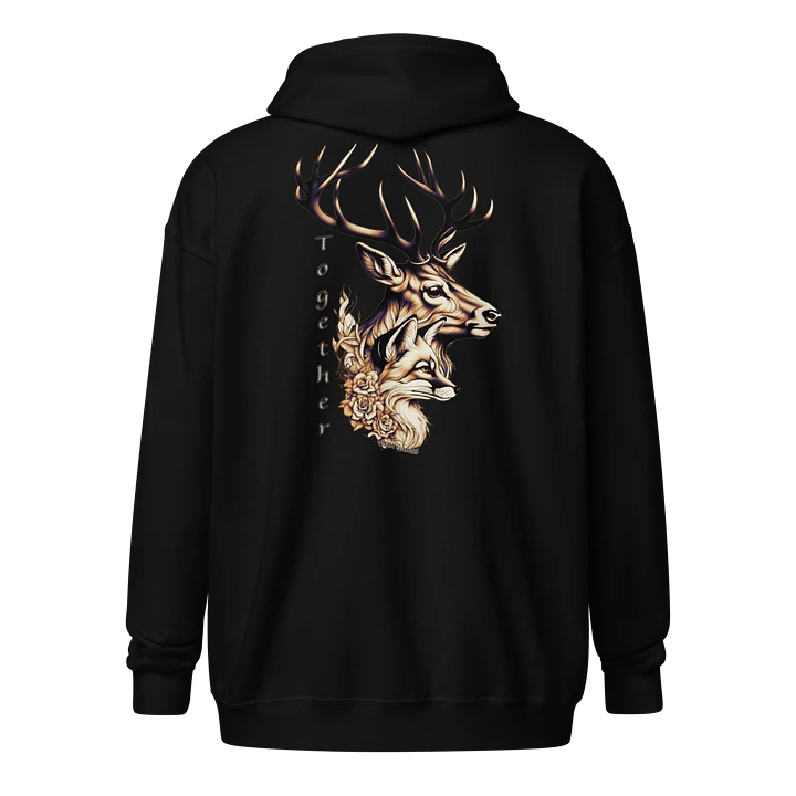 Together Vixen and Stag Zip Hoodie product image (1)