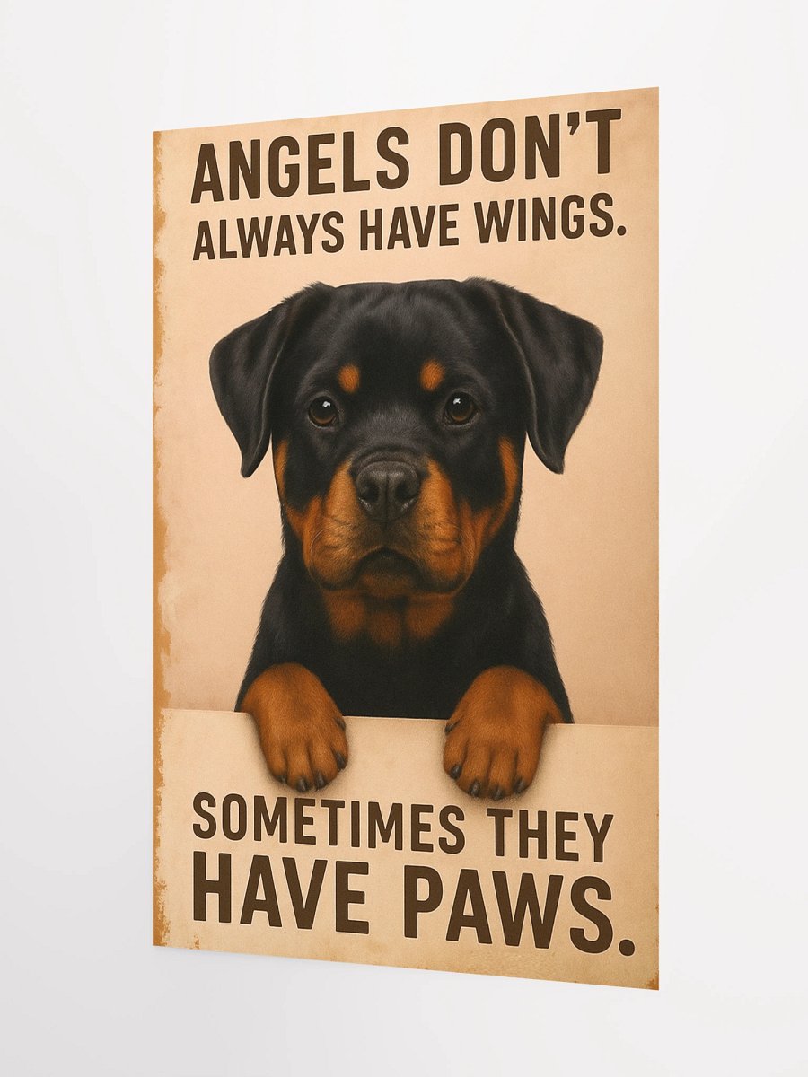 Rottweiler Angel Poster product image (9)