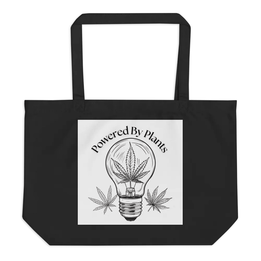Illuminated By Cannabis Plant ECO friendly tote bag product image (1)