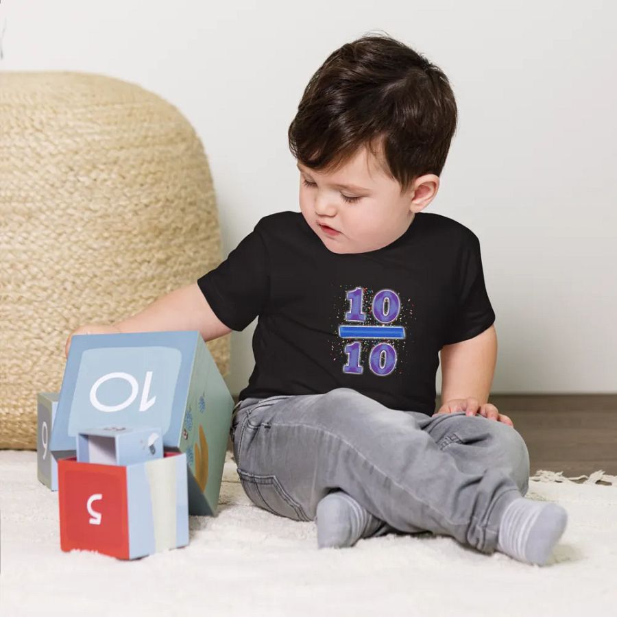 ''10/10'' T-shirt à manches courtes en jersey pour bébé product image (5)