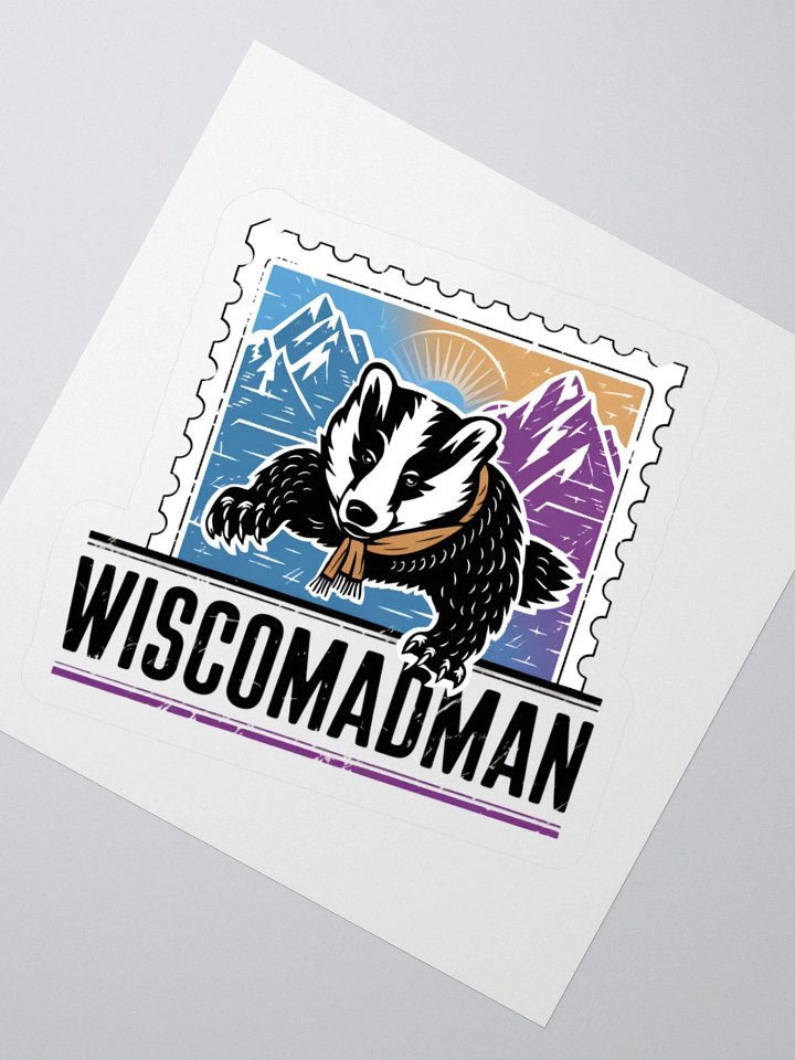Wisco Postage Stamp Sticker product image (4)