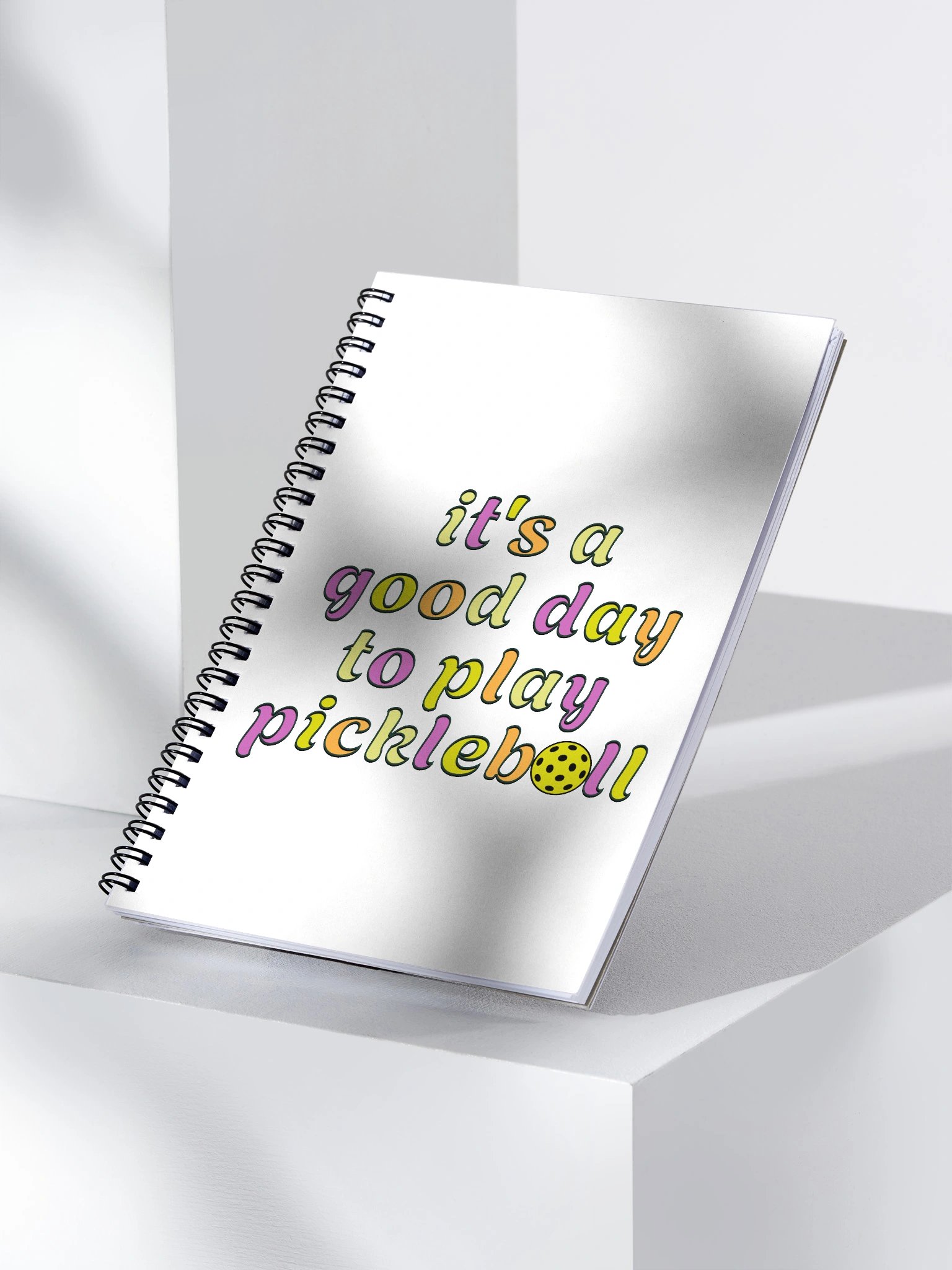 Its A Good Day To Play Pickleball Spiral Notebook product image (3)