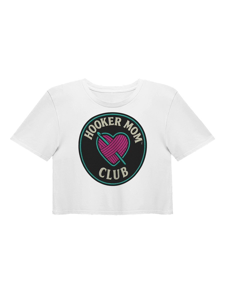 Hooker Mom™ Club Crop Tee – Chaos Certified product image (4)