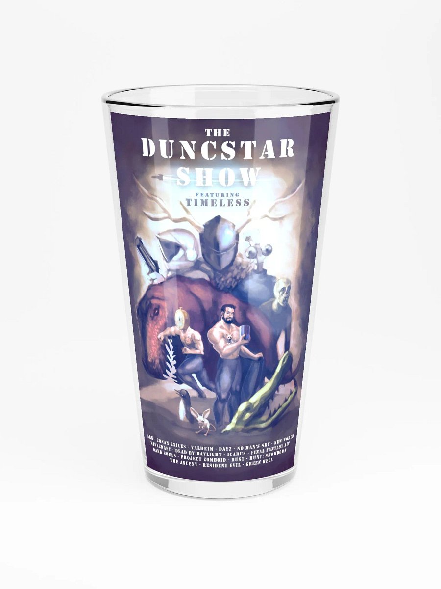 Duncstar Show ft Timeless Pint Glass product image (3)