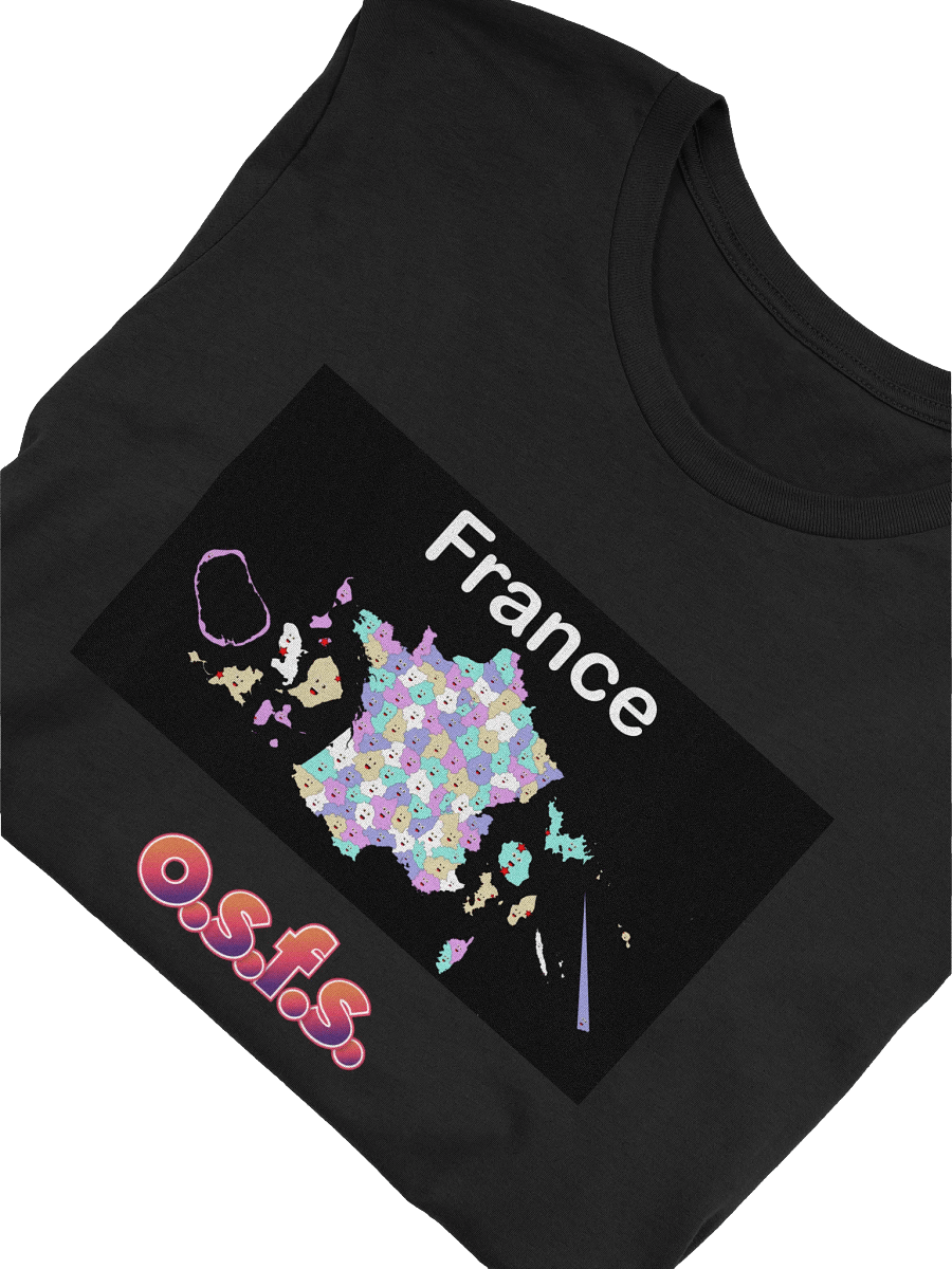 France Departments and Collectivities T-shirt product image (46)