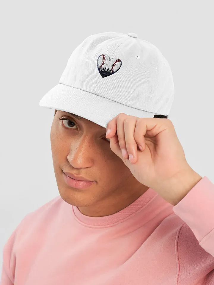 City Love Baseball Stitch Dad Hat product image (2)