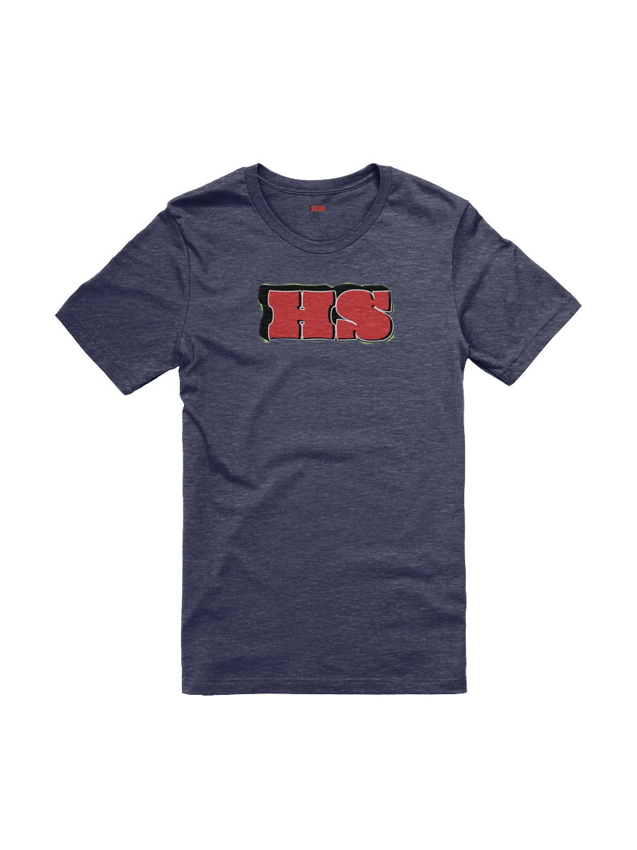 En Strøken T-skjorte med HS Logo, GØNN PÅ product image (8)
