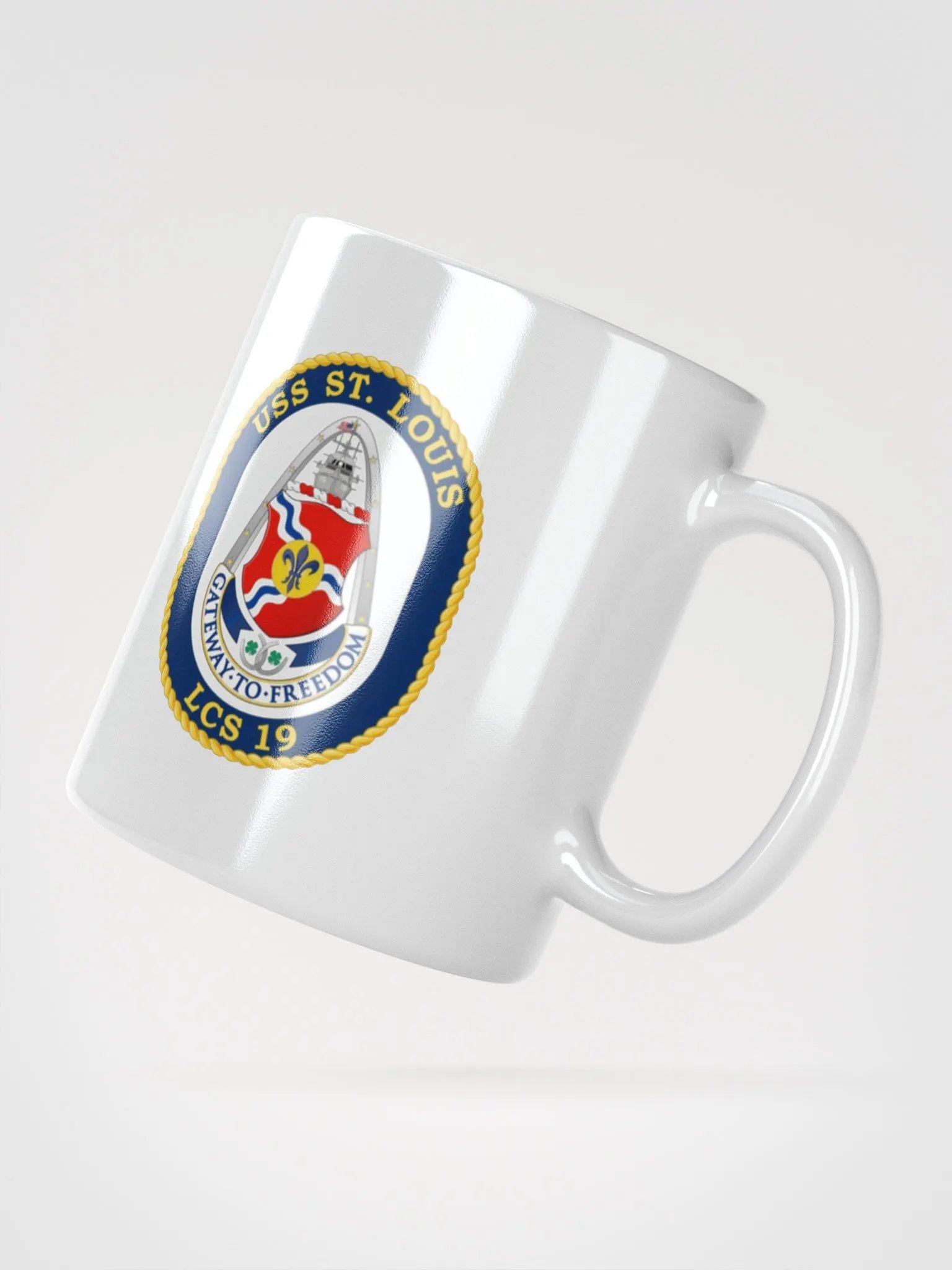 USS St. Louis LCS 19: White Coffee Cup product image (2)