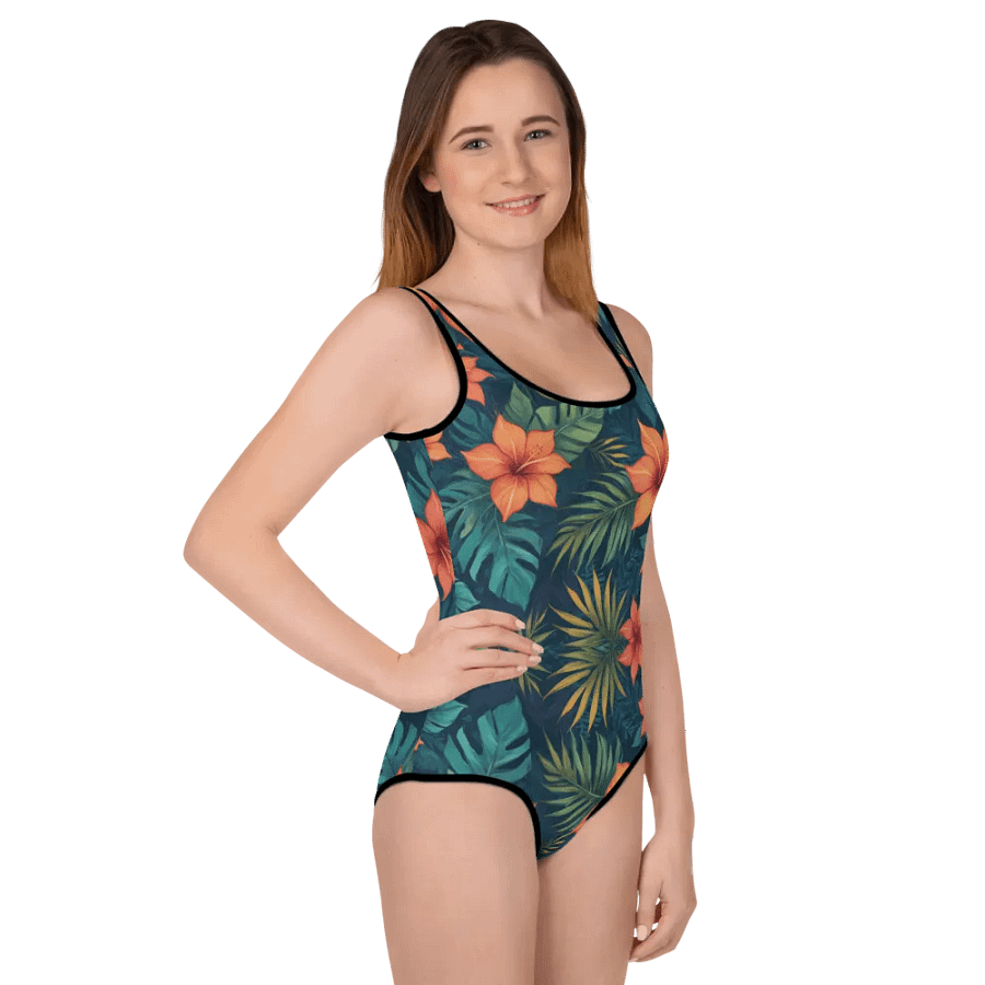 Exotic Bloom Youth Swimsuit product image (7)
